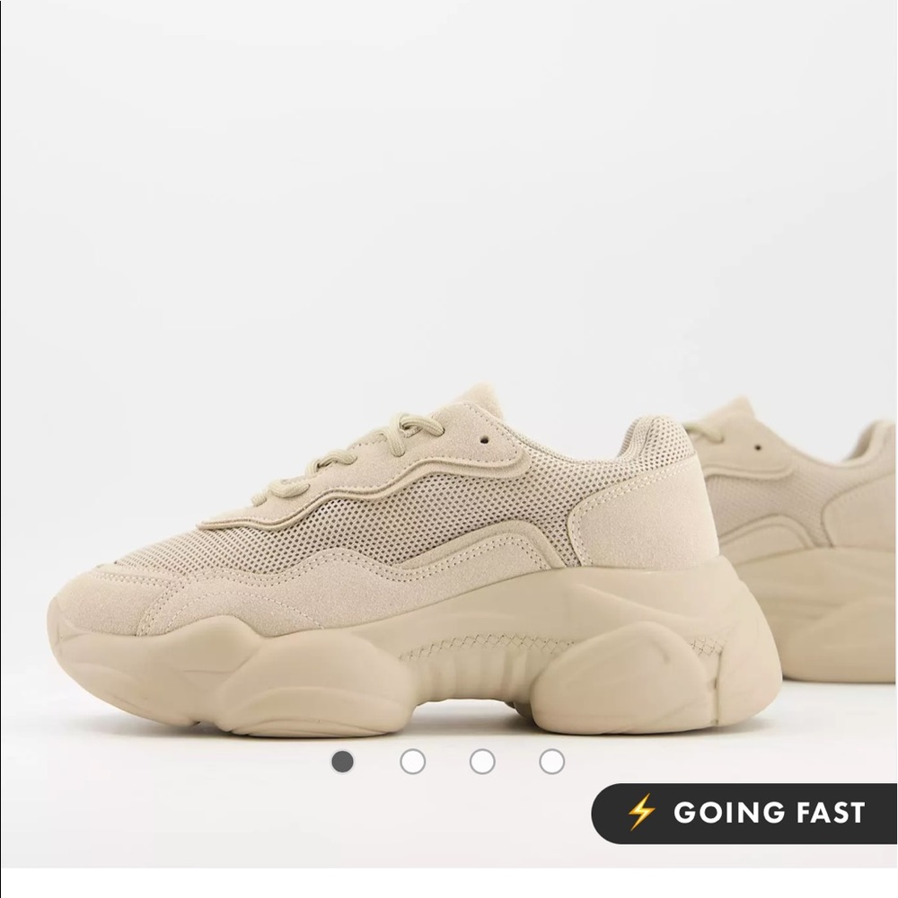 Chunky Tan Sneakers